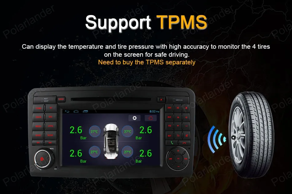 Excellent Android4.4 7 inch Car DVD FM AM GPS WIFI 3G radio for Mercedes ML W164 W300 ML350 ML450 ML500 GL X164 G320 GL350 GL450 GL500 5