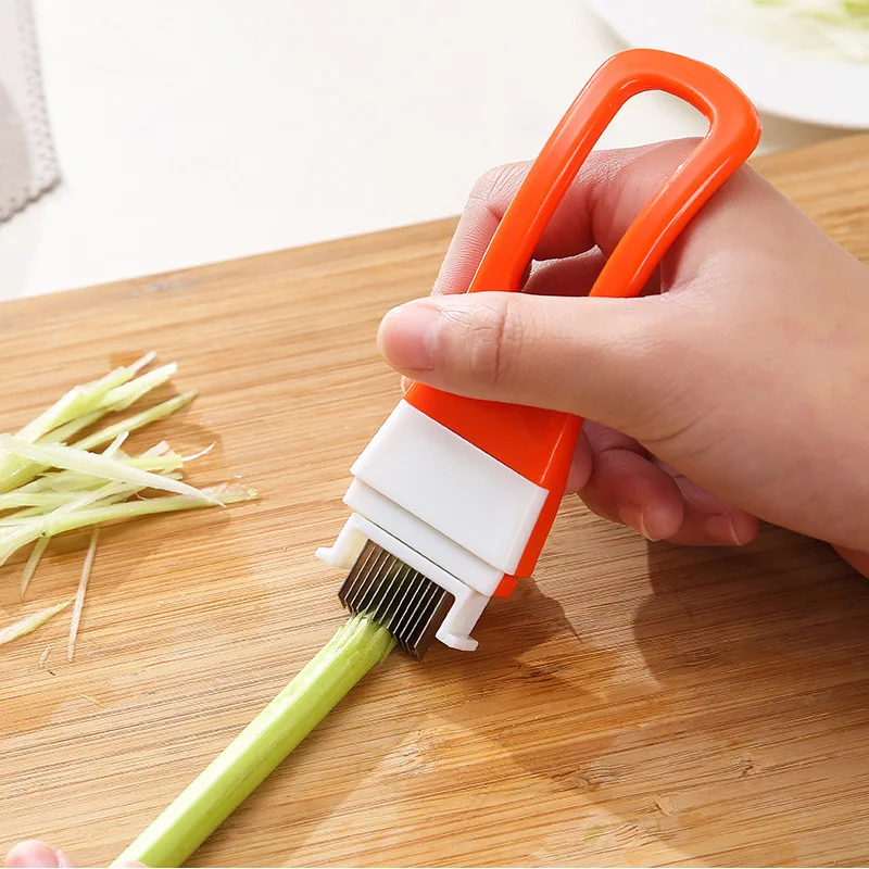 

Retail Vegetable Fruit Onion Cutter Slicer Peeler Chopper Shredder Kitchen Gadget Tool Scallion knife Shred Tools Slice Cutlery