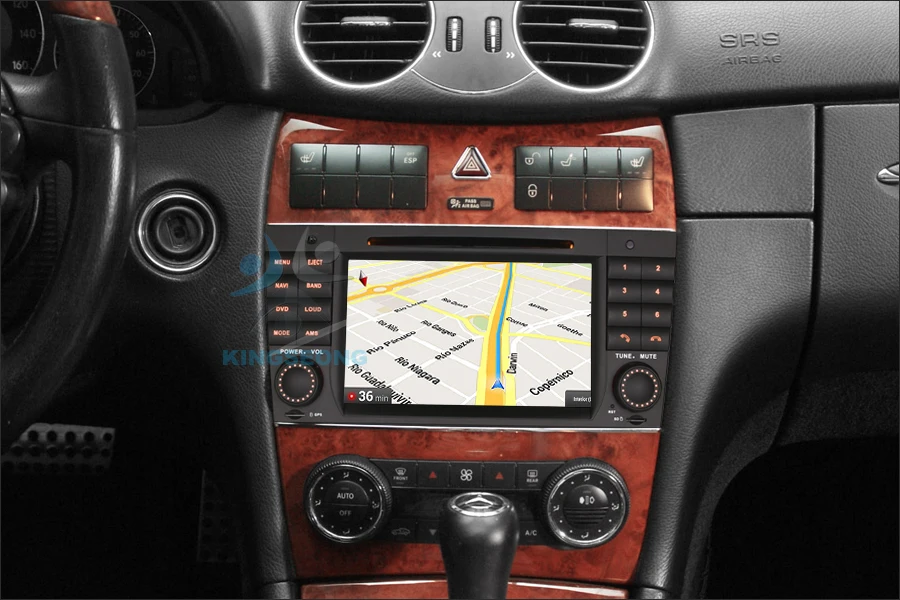 Top 7"Android 6.0 Car Stereo GPS Sat Nav DAB+ Car Multimedia Player for Mercedes Benz C CLC CLK Class W203 W209 1