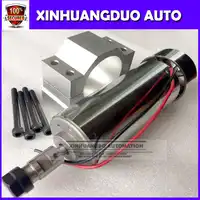 500W air cooled milling Motor & high speed spindle power converter &52mm clamp &5pcs er11 collet for DIY engraving