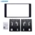 LEEWA Auto Doppio Din Radio Fascia DVD Cornice Decorativa per Subaru Forester Impreza 2008 + 2DIN Dash Montaggio A Pannello Telaio Kit Trim