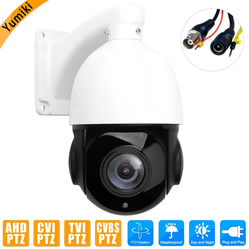 

1080P AHD/CVI/TVI/CVBS 4 in 1 PTZ Camera Outdoor 30X ZOOM Waterproof Mini Speed Dome Camera IR 50m P2P CCTV Security Camera