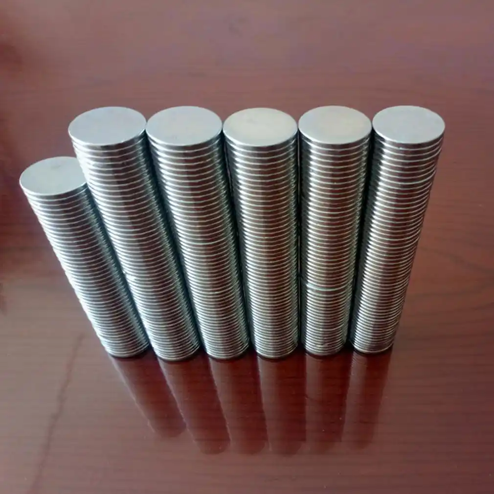 100pcs 12x1mm ultra-thin single-sided magnet ho