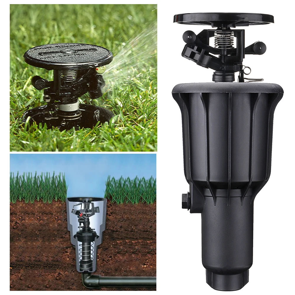 

1/2 inch, 3/4 inch Integrated Sprinkler High water pressure 360 Degrees Rotating Watering System Sprinkler Tools