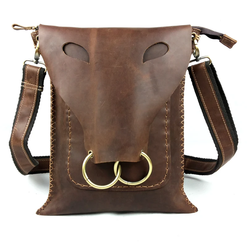 Handmade Leather Messenger Bag for Men  Women  Vintage Leather Messenger  Bags USA  Montexoo Leather Store
