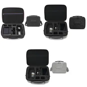 

OOTDTY Waterproof Nylon All-around Storage Box Large Carrying Case Shoulder Bag Suitcase for DJI Mavic 2 Pro Zoom Drone