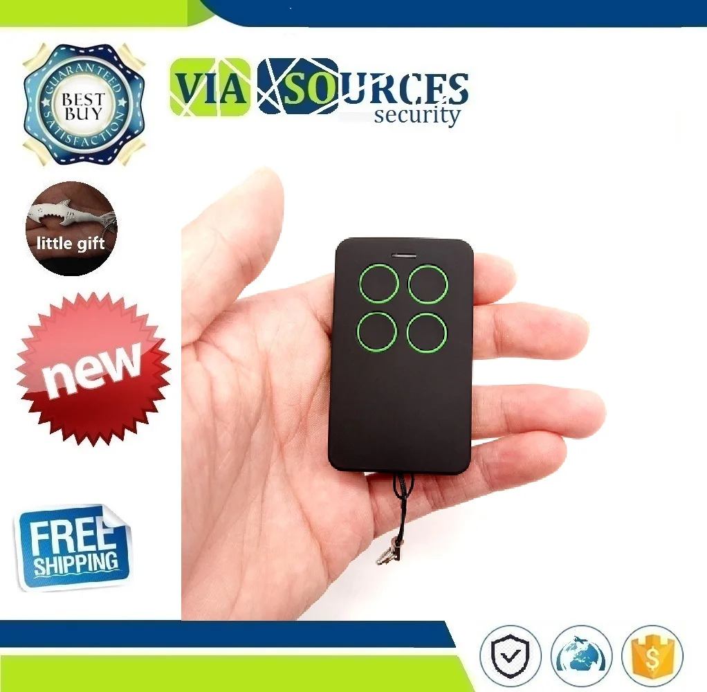 

4 channel multi Frequency remote control a replacement for remotes with fixed and rolling code frequency from 280 to 868 MHz
