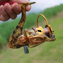 MA2000-7000 серия 12+ 1BB Клиренс рыболовное колесо все металлические спиннинговые колеса камуфляж Морская рыбалка