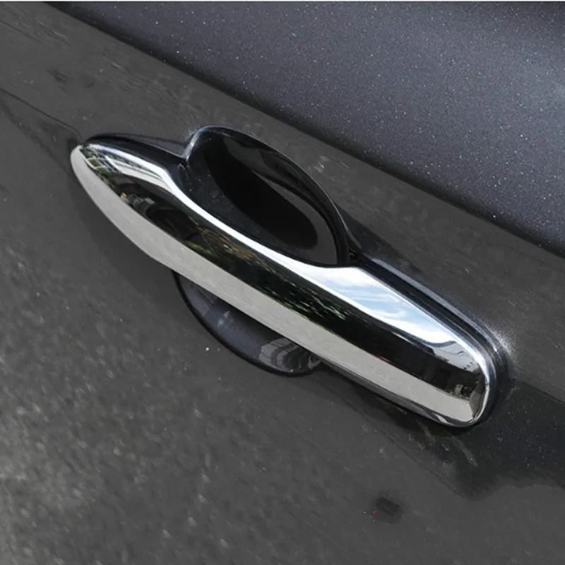 

Silver ABS Chrome Car Door Handle Covers Trim Auto Accessories 4pcs Fit For Toyota Prius Phv 50 XW50 ZVW50 2016 2017 2018