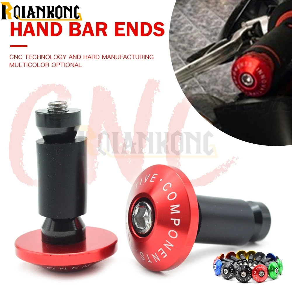 Per Ducati Diavel/Carbon/Xdiavel/S Gt 1000 Gt1000 Mano Bar Ends 22 Millimetri Di Trasporto Del Motociclo Manubrio Manopole Le Estremità Bar Termina Ca