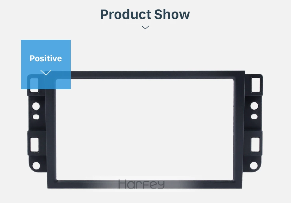 Harfey автомобиля gps Авто Радио Рамка фасции 2 DIN Dash Установка отделка панели для 2006 2007-2011 Chevrolet Lova Captiva Gentra Aveo Epica