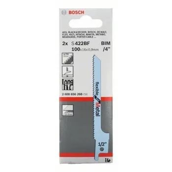 

BOSCH 2608656268 Sheet for Sierra Sable S 422 BF curve Flexible Metal 2uds