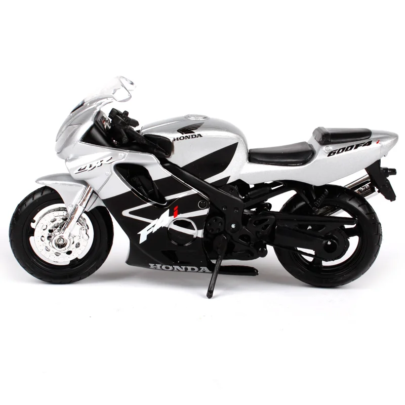 Maisto 1:18 Honda CBR 600F4i серебристая модель мотоцикла литье под давлением 512 |