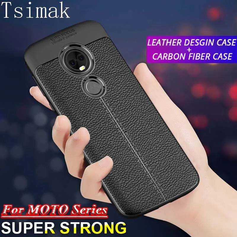 Силиконовый чехол Tsimak для Motorola Moto G6 Plus G5 G5s E5 E6 G7 Power Z2 Z3 Z4 Play P30 Note One P40 задней панели