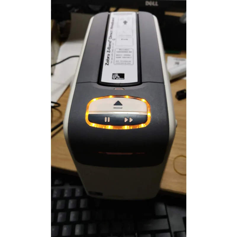 الأصلي HC100 ل زيبرا سطح المكتب الحرارية وسائط نقل ومباشرة الحرارية طابعة باركود 300 ديسيبل متوحد الخواص طابعة باركود