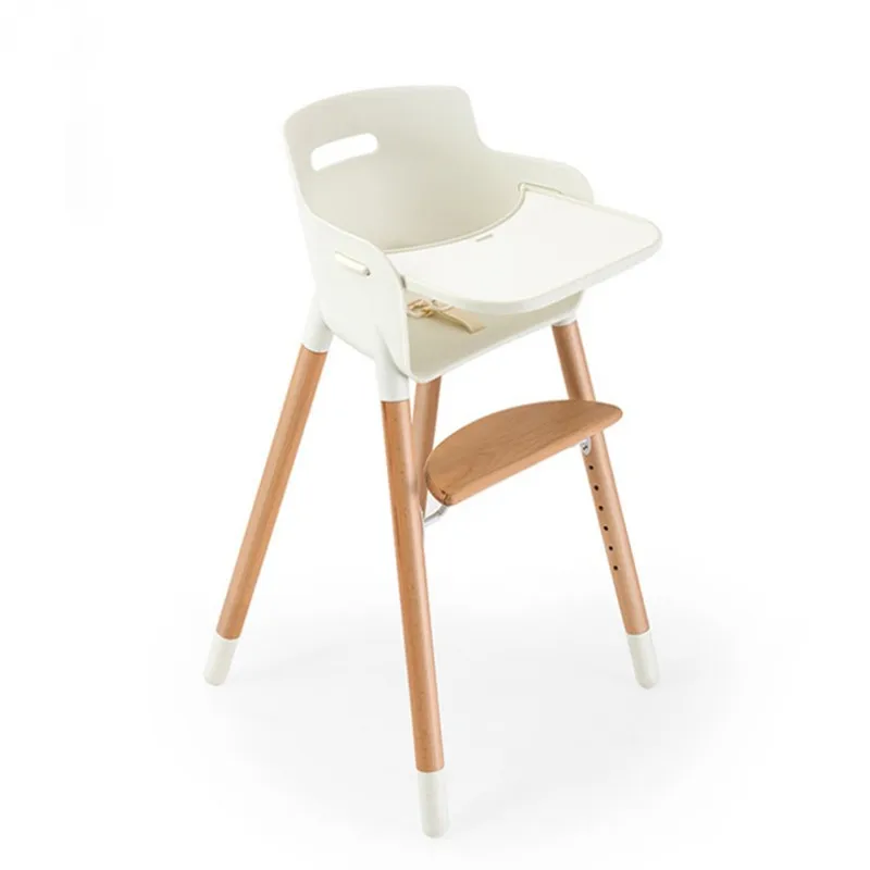 Solid Wood Chair for babies A Chair For Infant Feeding Adjustable Multifunction Foldable Baby Seat
