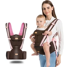 Детский младенец безопасности Перевозчик детский Хипсит Сумка-кенгуру Рюкзак Hipseat для новорожденных и предотвратить o-типа ноги ребенка слинг