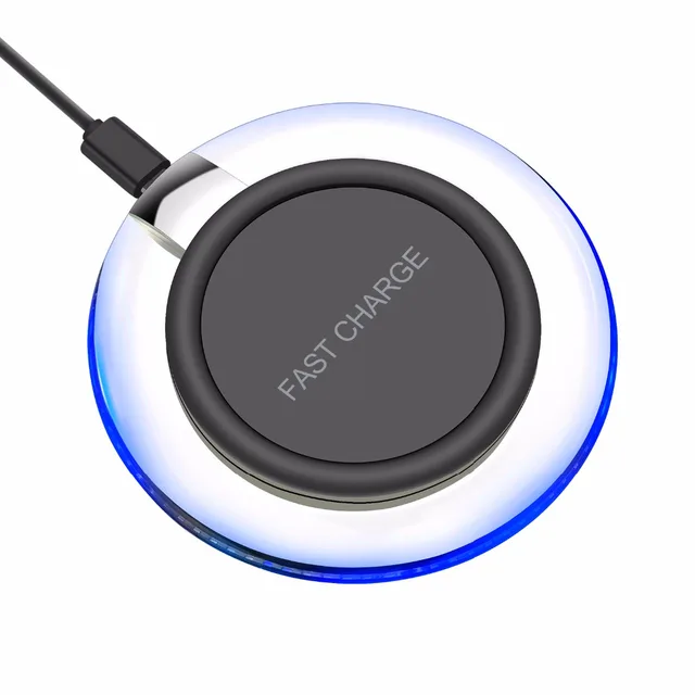 GETIHU Wireless Charging Dock  Fast Charge For Samsung S8 Plus S6 Edge Wireless Charger For iPhone 8 Plus X Mobile Phone Charge