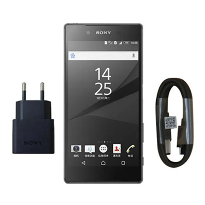 Разблокированный оригинальный Sony Xperia Z5 E6653 5 2 дюйма камера 23 МП ОЗУ 3 Гб ПЗУ 32 GSM WCDMA