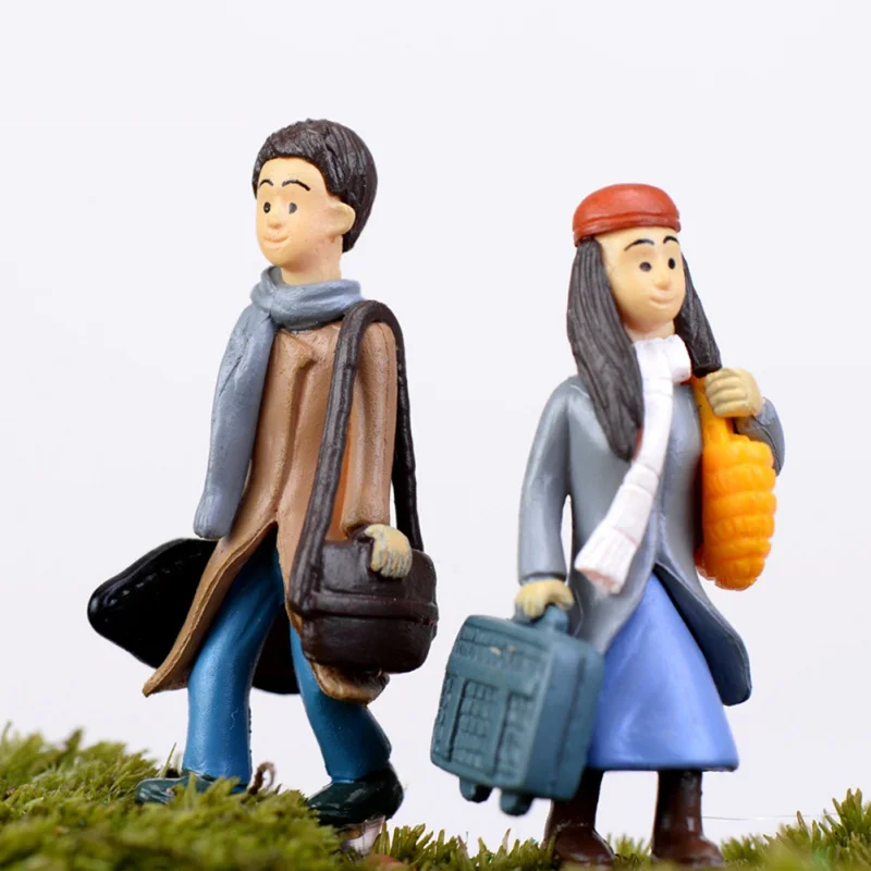 

New Figurines Miniatures Arrival Moon Romantic Figurine Craft Ornaments Decorative For Bonsai Home Table Micro-view Decoration
