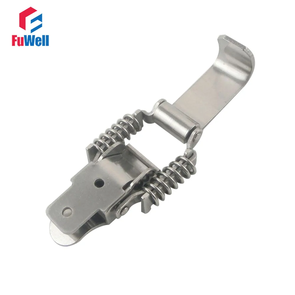 Пружинная защелка R009 201 из нержавеющей стали 2 шт.|box buckle|toggle latch hasptoggle |