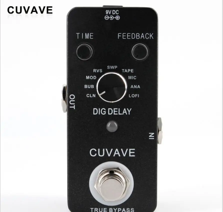 

2019 2.4G Guitar Monoblock Effect / Delay / Overload / DIGITAL DELAY Effect