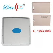 DWE CC RF защита безопасности активная 2,4 ггц направленная антенна RFID считыватель с активными картами