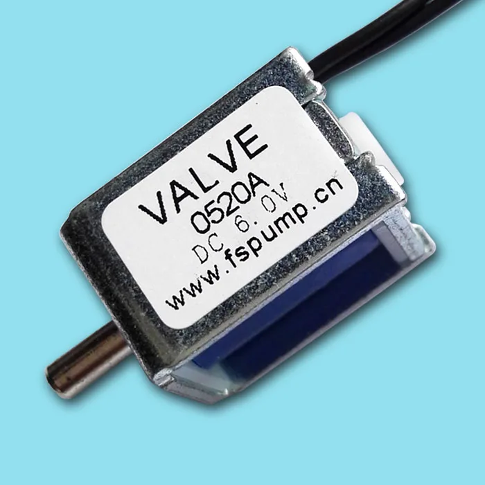 

0520A DC Exhaust Solenoid Valve DC6V 12V Miniature Solenoid Valve Normally Open