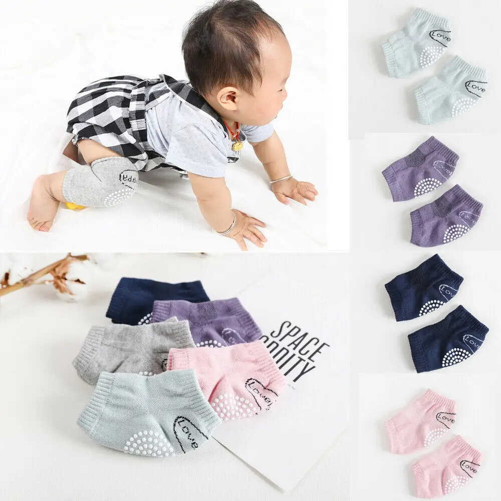 

Baby Leg Warmers Knee Pads Crawling Protector Short Kneecaps Safety Support