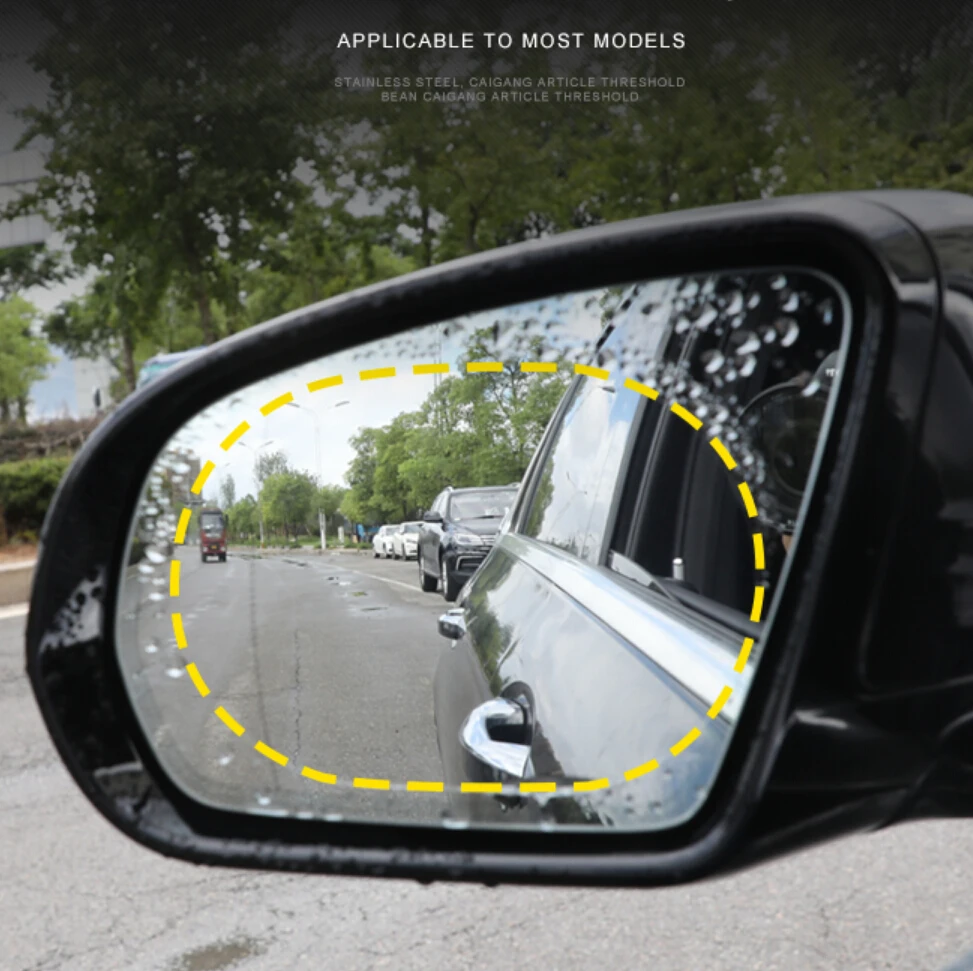 

Car rearview mirror rain and anti-fog film for priora renault clio 2 hyundai i20 golf mk2 clio 2 subaru xv renault clio 4