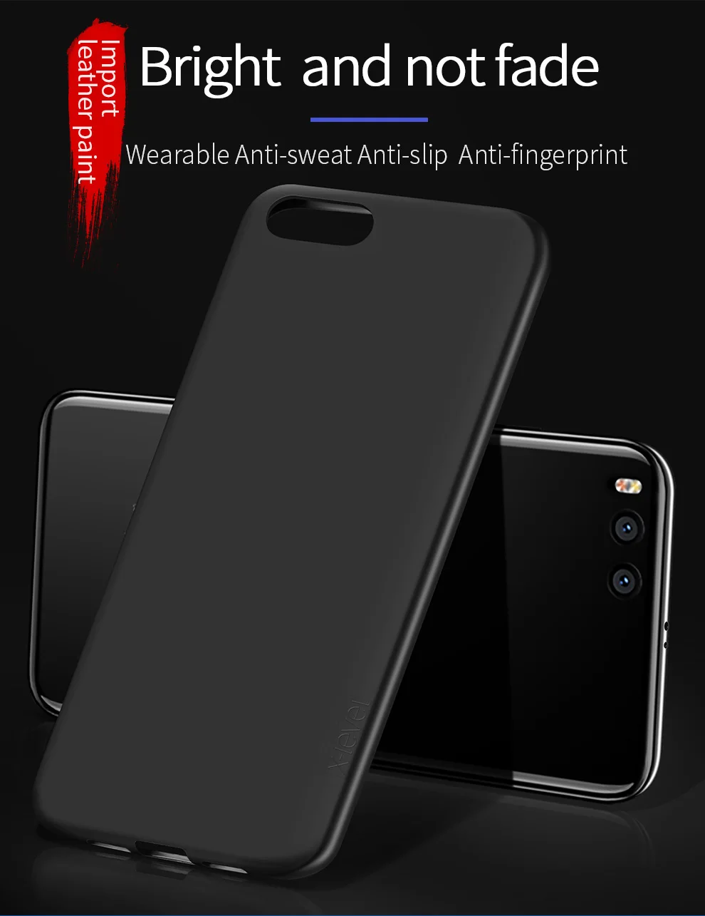 For Xiaomi 6 Ultra Thin Shockproof TPU Hybrid Case Cover,360 degree full cover matte soft tpu case 6 color, multi-color optional (5)