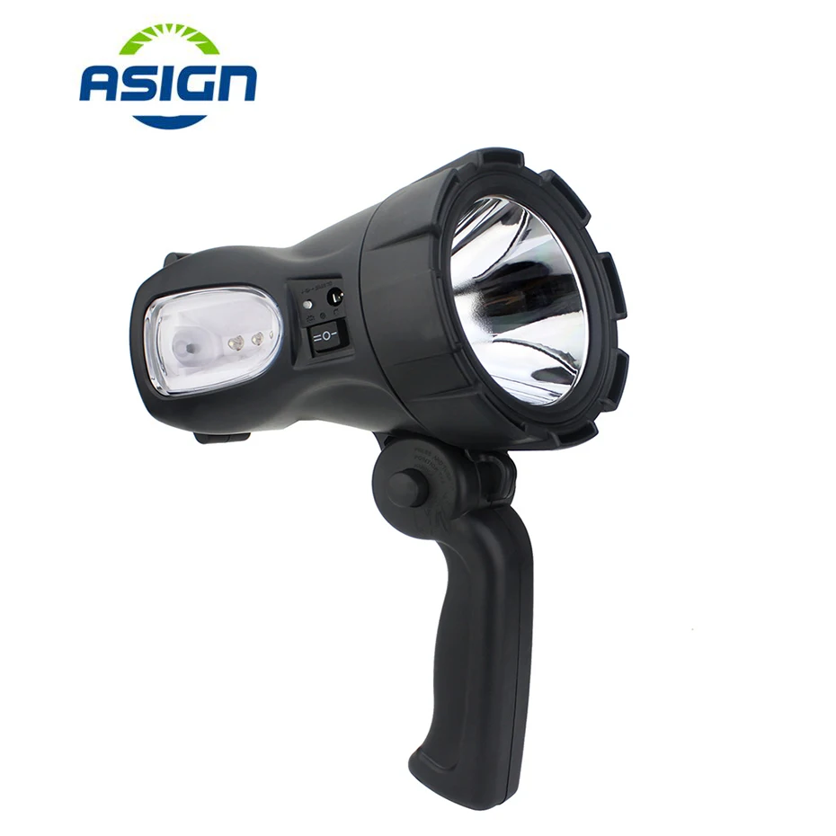 

LED Portable Spotlight Searchlight 3W Rechargeable Handheld Light 2 Modes Search Light Outdoor Waterproof For Camping Hunting