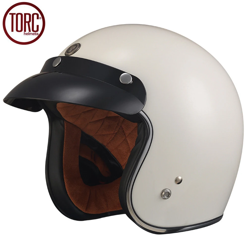 

TORC Cruiser Motorcycle Helmet Harley 3/4 Open Face Vintage Helmet T501 Moto Casque Casco motocicleta Capacete DOT Helmets