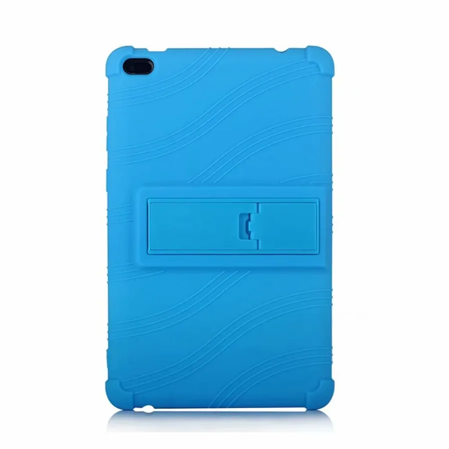 blue Подставка для планшета для lenovo Tab E8 Силиконовая задняя крышка из ТПУ для lenovo Tab E8 TB-8304F/L 8,0 дюймов чехол для планшета+ пленка ручка - Цвет: blue