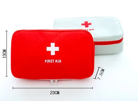 Medical Emergency Package Portable First Aid Emergency Medical Kit Survival Bag Empty Medicine Storage Bag Travel Outdoor Tool
