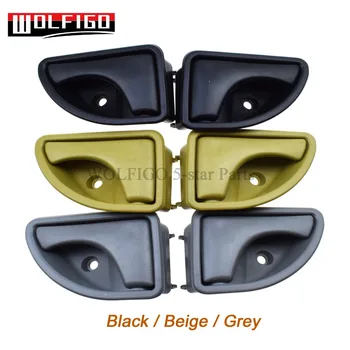 

WOLFIGO 82002478 2Pcs For Renault Kangoo 97-07 Twingo 93-07 Door Handles Interior LEFT & RIGHT 8200259376,8200259377