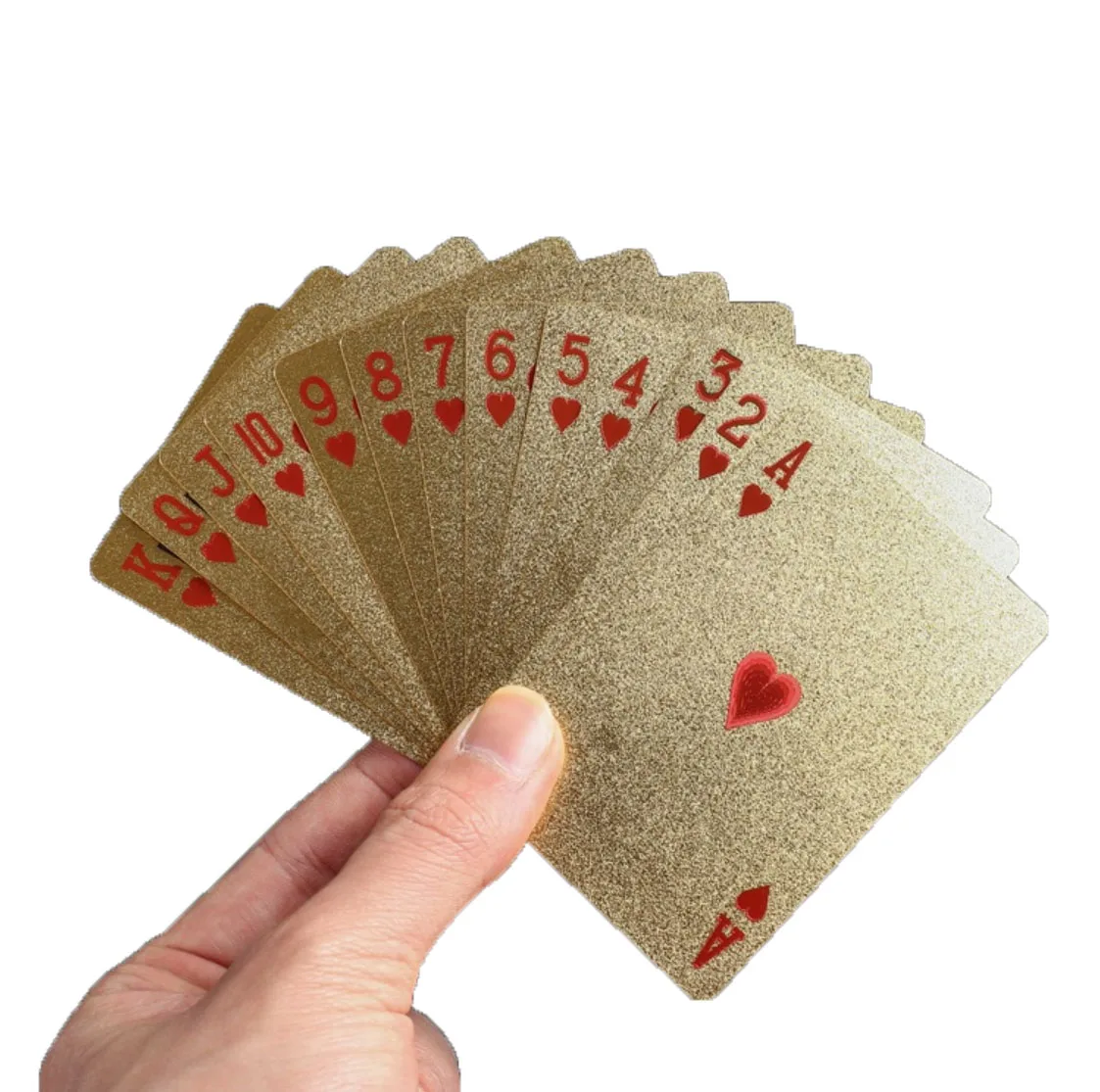 Одна колода Золотая фольга покер Дубай Леопард Пластиковые покерные игровые карты водонепроницаемые свадебные сувениры и подарки персональный подарок