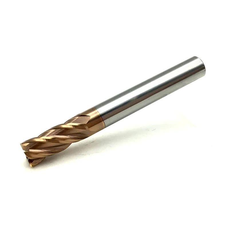 

5PCS HRC60 6mm Solid Carbide Endmills D6X15LXD6X50L 4 Flute Standard Length Side milling Slotting Profiling face cnc endmill