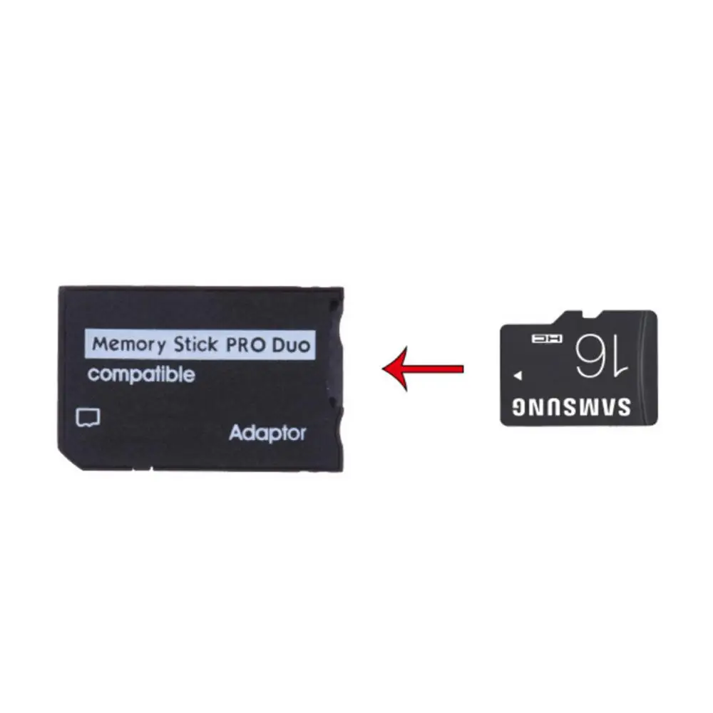 

Micro SD Card Adapter 128MB up to 2GB SDHC TF Card to Memory Stick MS Pro Duo Adapter Converter Card Case PDA and Digital Camera