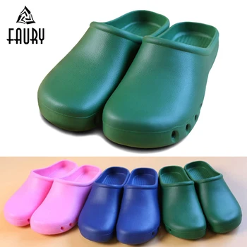 

Men Women Operating Room Protective Shoes Hospital Medical Doctor Nurse Surgical Work Shoes Summer Beach Flat Slippers Sandals