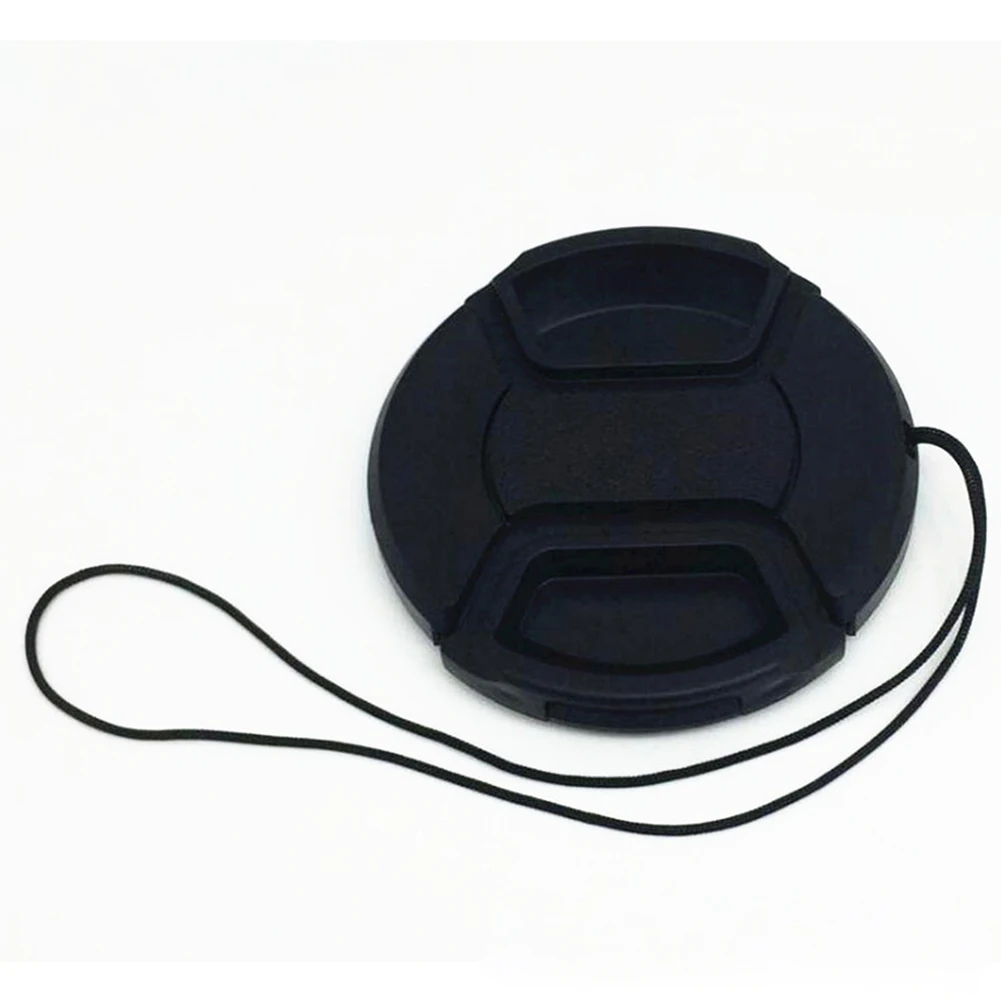 

Cap Durable Portable Camera Lens Centre Pinch Waterproof Accessories Dustproof With String Universal Cover For Nikon