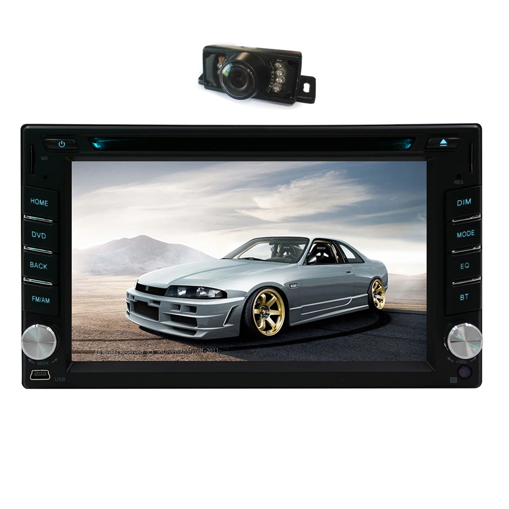 Sale Car DVD Player Logo MP3 Music Radio GPS Stereo System SD In Dash Map PC CAM Autoradio Auto Head Unit 2 din Movie 9