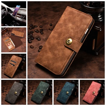 

For Coque Huawei P20 Wallet Case 2 in 1 Detachable Leather Magnetic Flip Cover Case for Huawei P20 Capinha for Huawei P20 Etui
