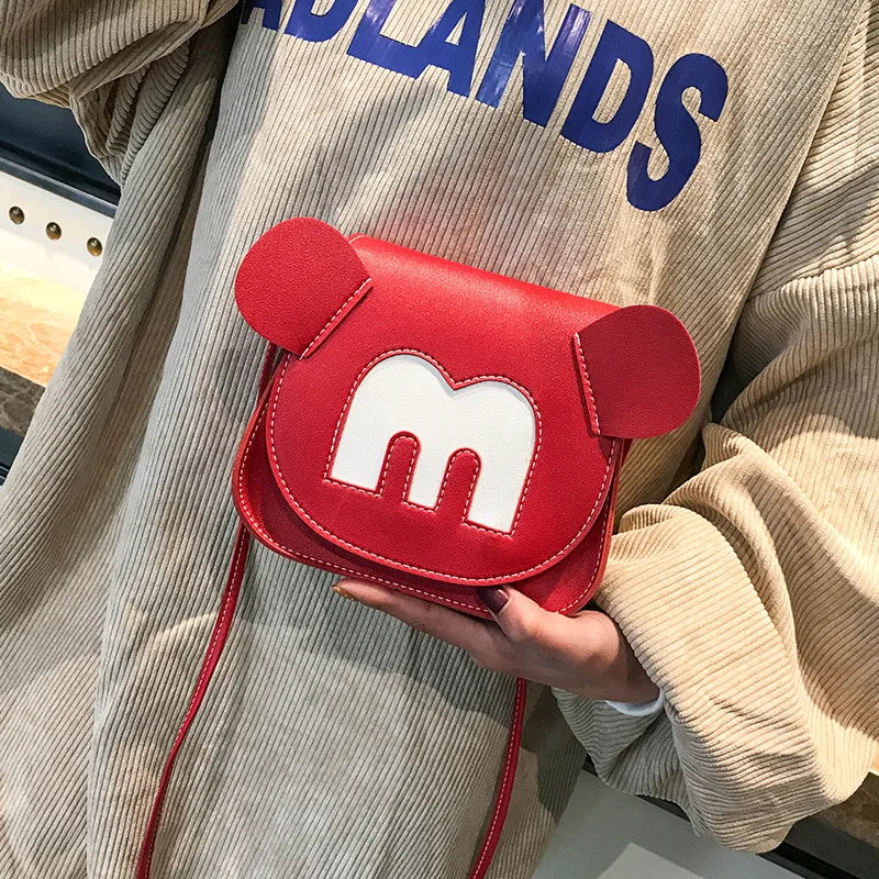 

2018 New Arrival Cute Mini Bag Children's Shoulder Diagonal Pouch Cartoon Cute Girl cross body Fashion Messenger Bags