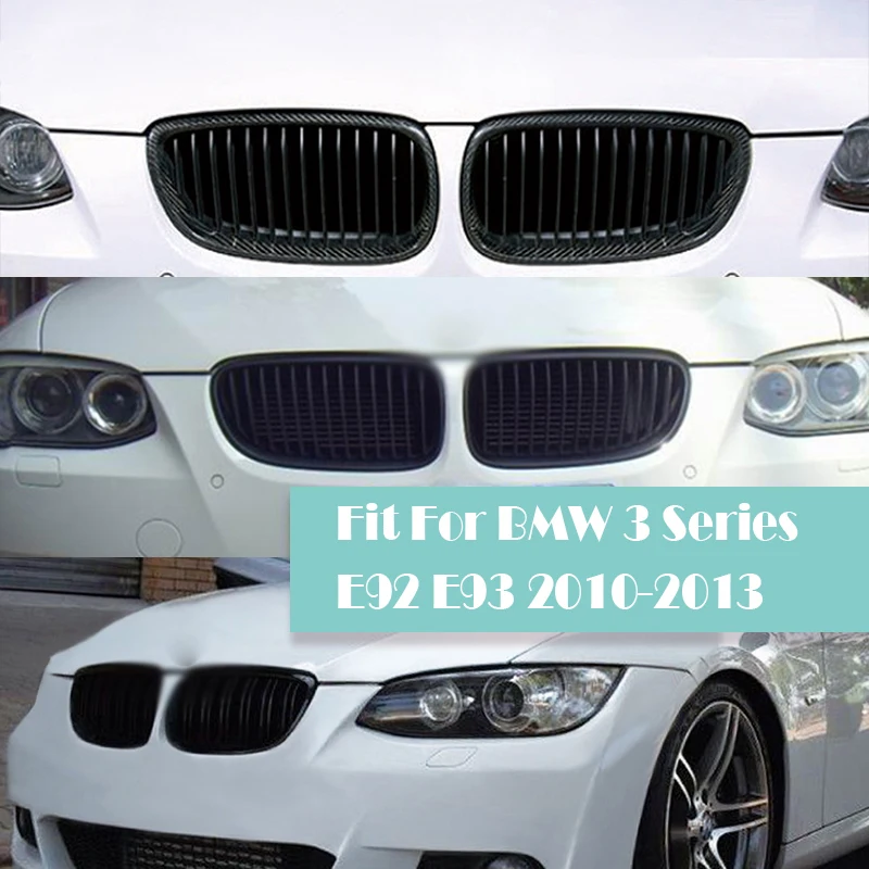 Автомобильные решетки для переднего бампера BMW E92 E93 3 серии Coupe M3 2010 2011 2012 2013 325i 328i