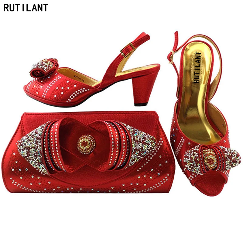 Et Royal Sacs Assortis teal rouge Dernières Italien Sac Noir Mis Africain or pourpre Chaussures En Ensemble bleu Italie Les Femmes IHHEfq
