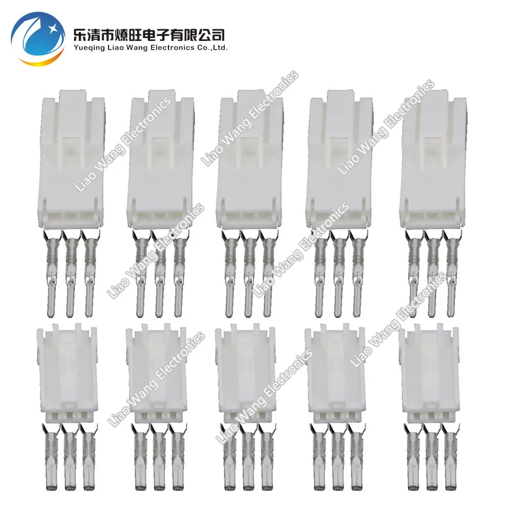

5PCS wire male connector Black female cable connector terminal Terminals 3-pin connector Plugs sockets seal DJ7032Y-2-21