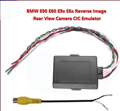 

New reverse image Emulator / Rear View Camera Activator For bmw cic E90 E60 E9X E6X CIC With PDC