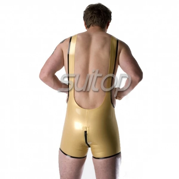 Suitop Резиновые латексные шорты на подтяжках|shorts hot|shorts shortsshorts suspenders |