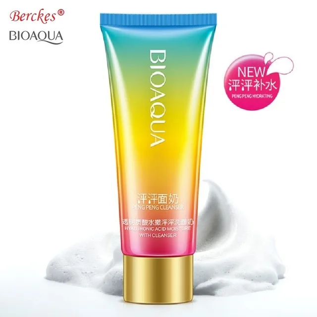 BIOAQUA hyaluronic acid moisturizing face facial cleanser whitening oil